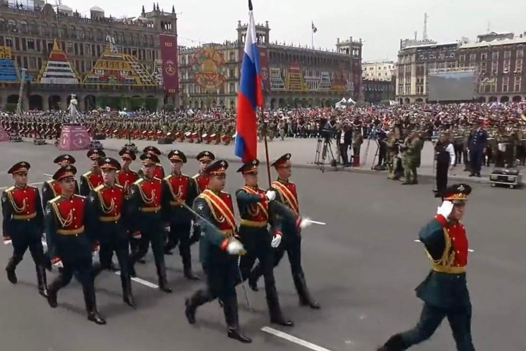 Según la Sedena, los contingentes internacionales, incluido el de Rusia, “enaltecieron” el evento