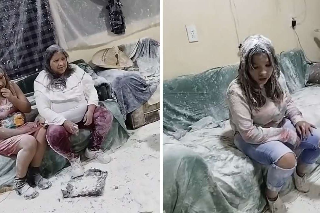 El Video Viral de la Familia que Dio el 'Grito' con Guerra de Harina