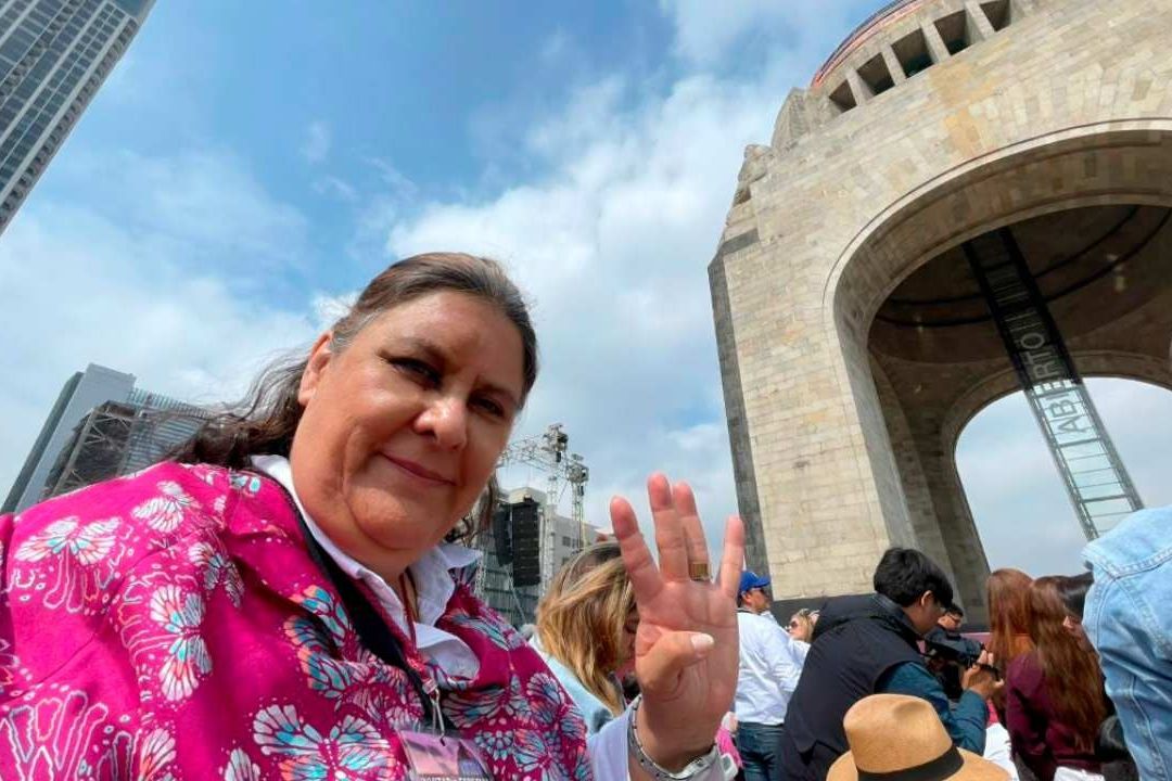 Rosario Orozco, viuda de Miguel Barbosa, exgobernador de Puebla