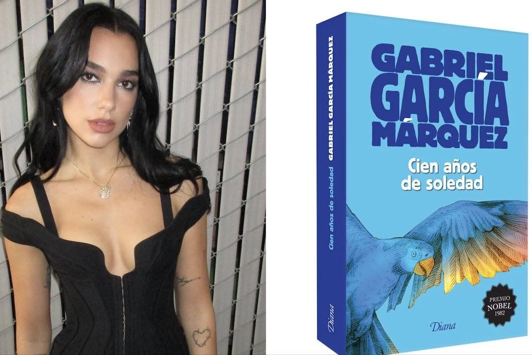 Dua Lipa recomendó a García Márquez en su club de lectura