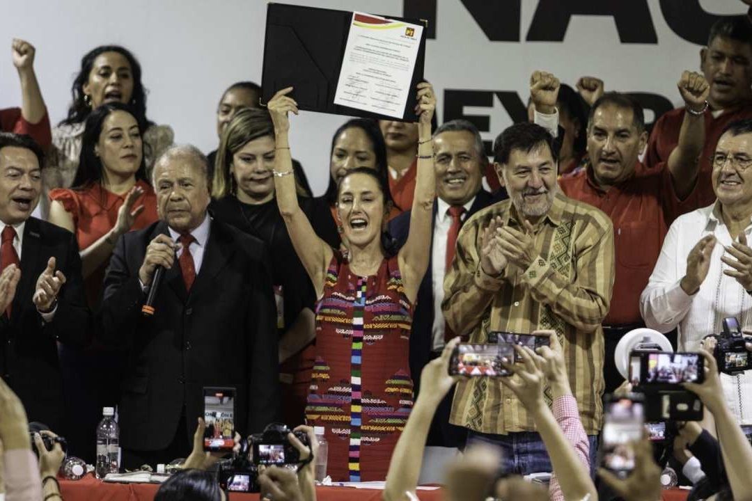 Sheinbaum Recibe Constancia como Coordinadora de Defensa del PT