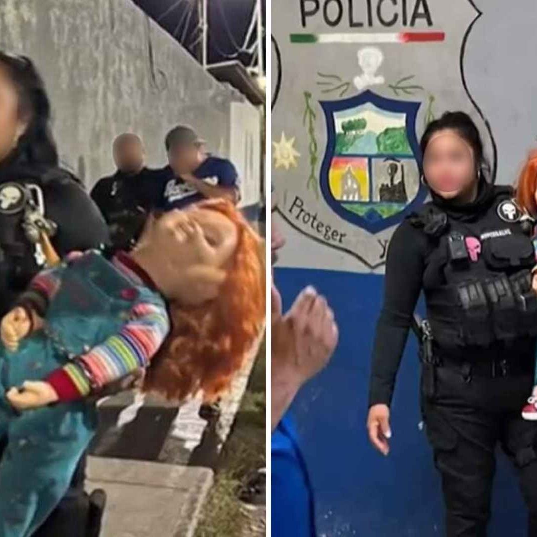 ¡Hasta Esposado! 'Detienen' a Chucky Por Asaltar en Coahuila
