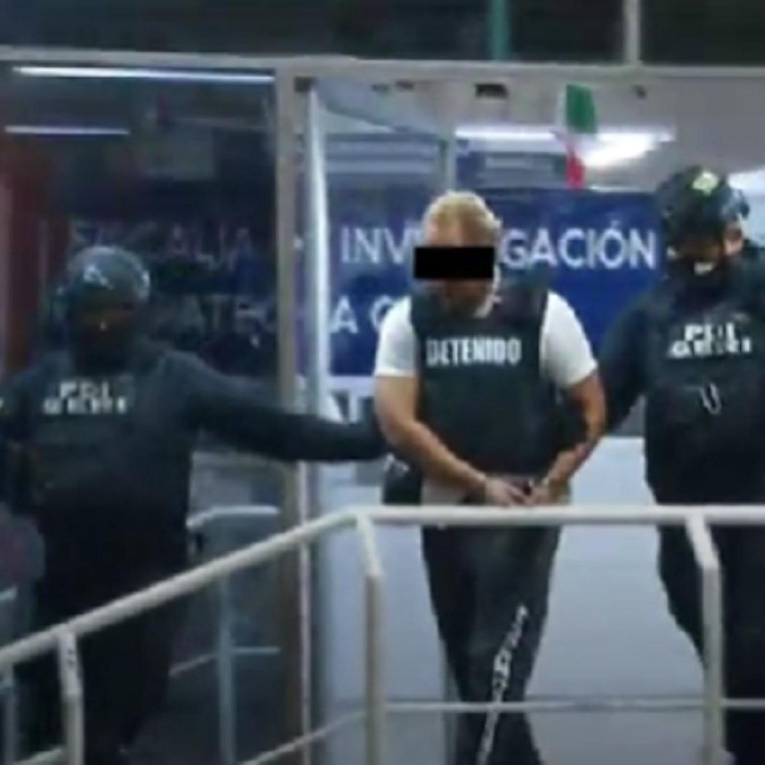 Traslado de Erick Armando N, un exagente del Ministerio Público