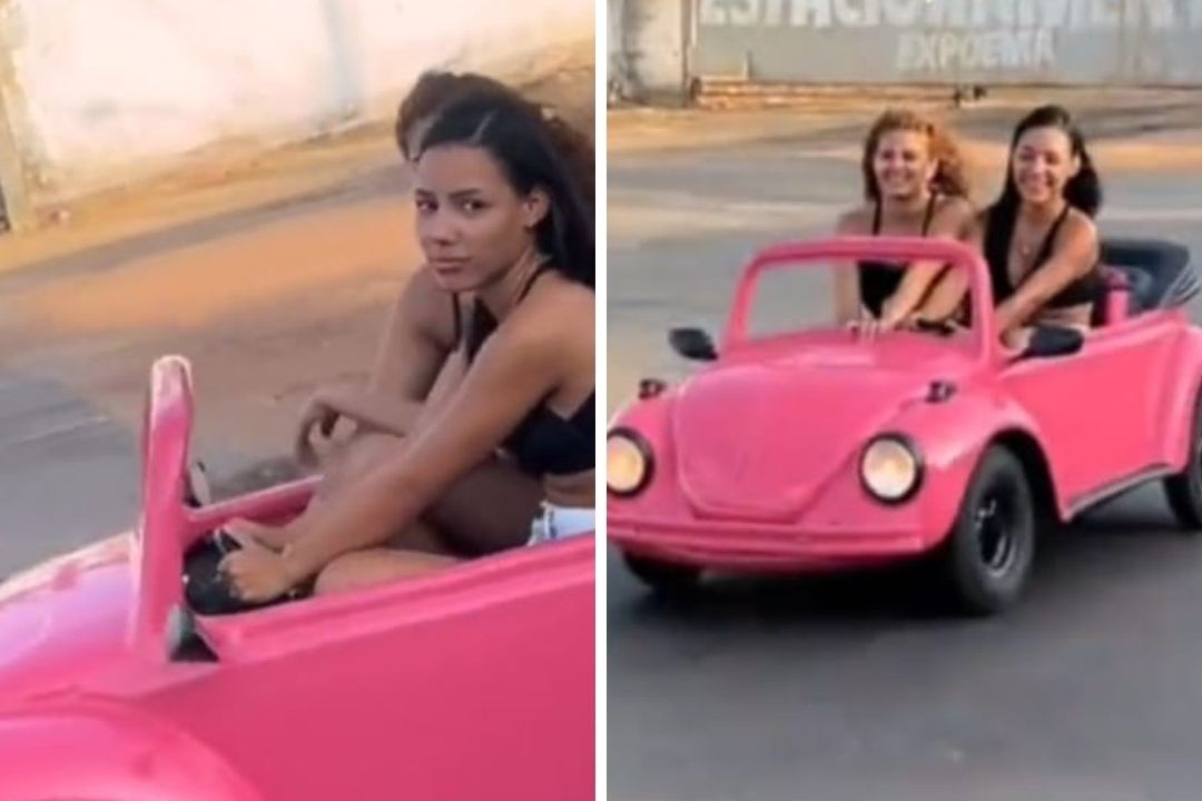 'Era Adicto a la Adrenalina' Jóvenes Conducen Vocho de Juguete | Video