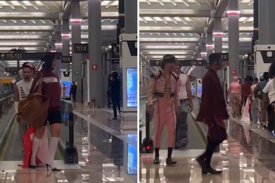 Convierten al AIFA en pasarela de moda por presentación de la marca Barragán