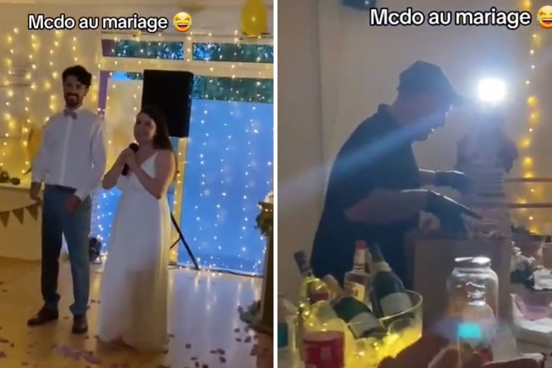 Critican a Pareja por dar McDonald's de comer en su boda
