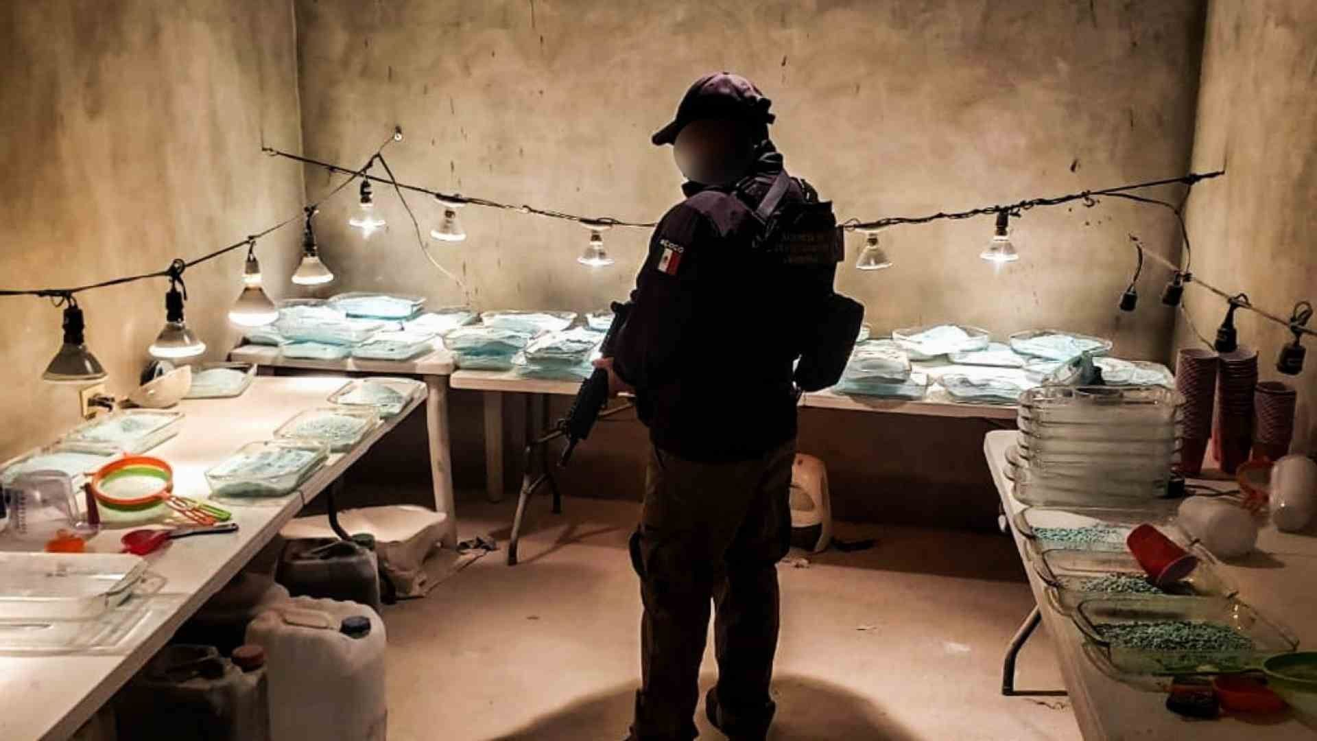 La FGR incautó pastillas de fentanilo en Tijuana