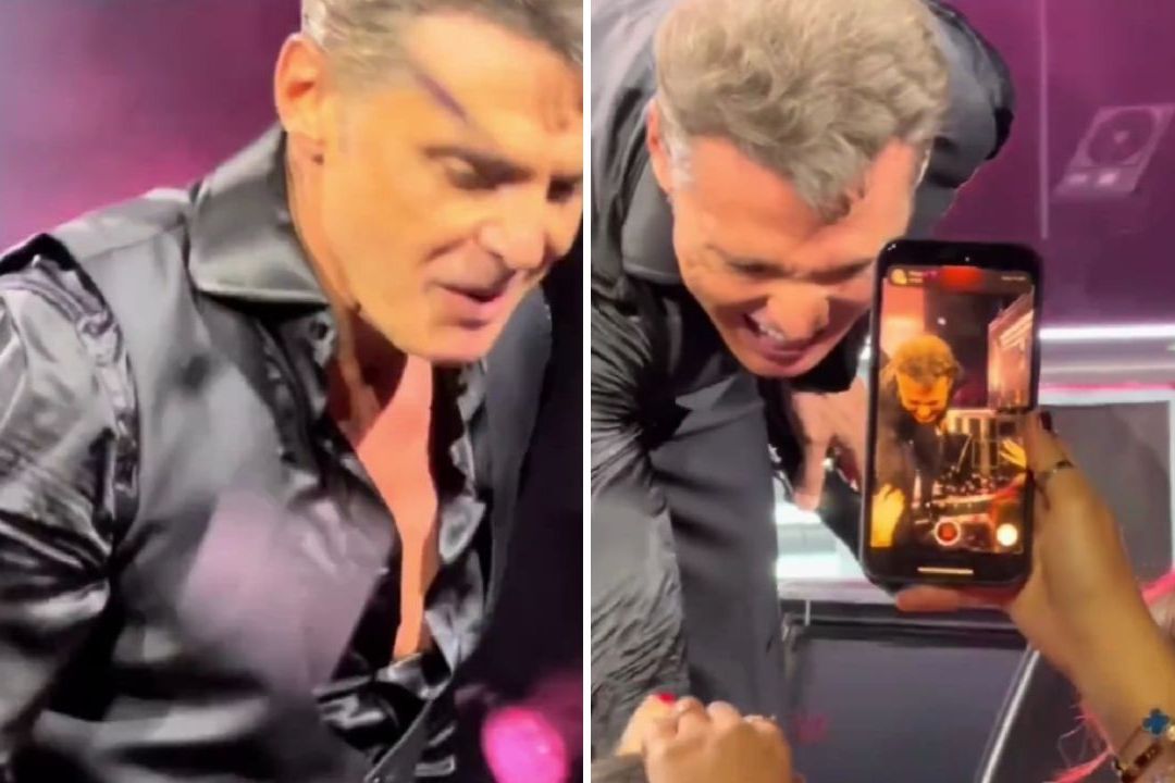 Luis Miguel se volvió viral luego de que una fan rechazara darle un beso en un concierto