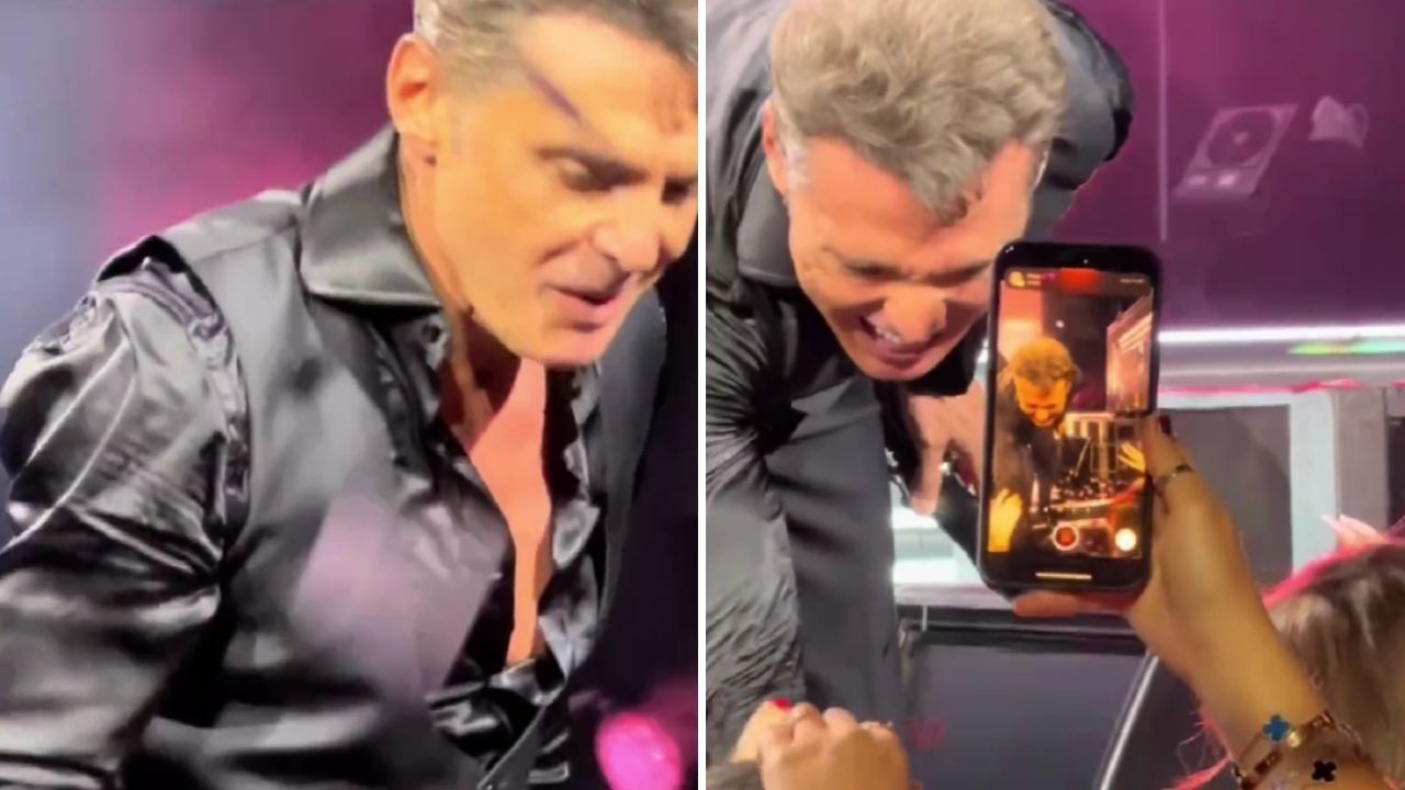 Luis Miguel se volvió viral luego de que una fan rechazara darle un beso en un concierto