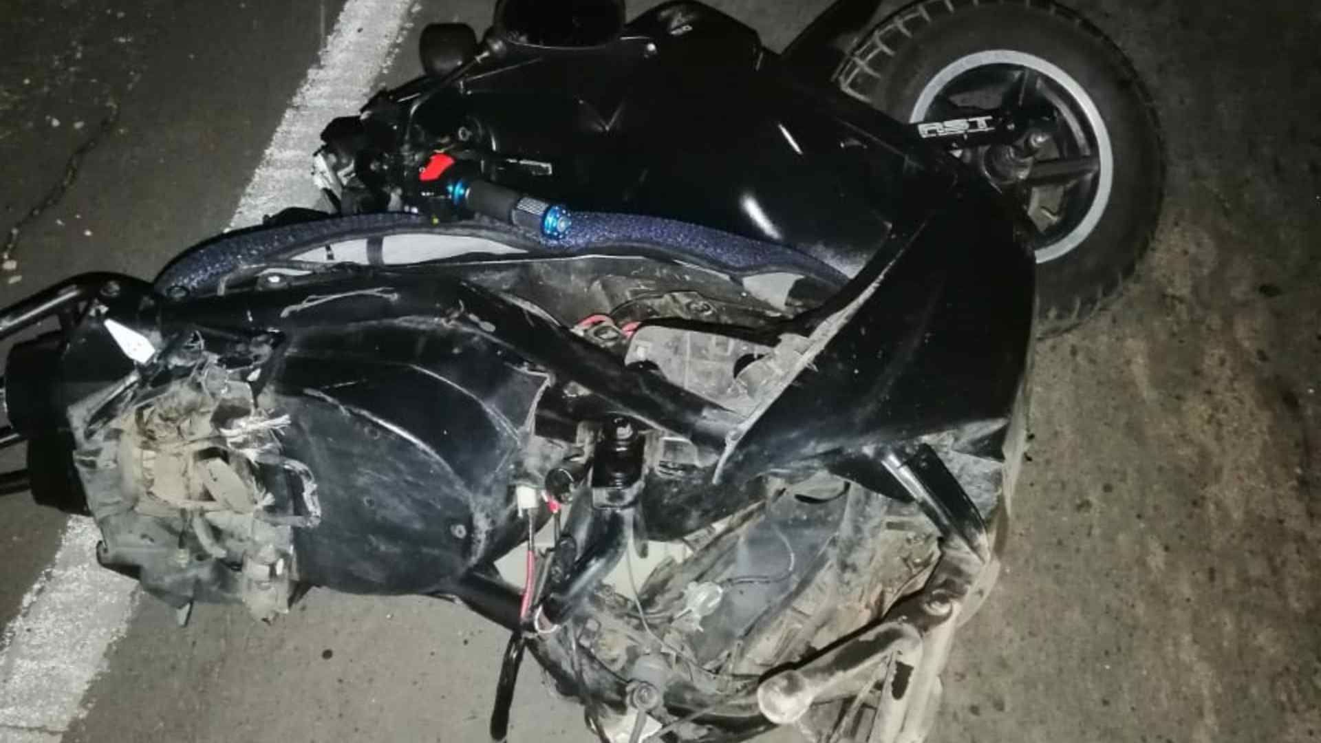 Accidente de motocicleta en Jáltipan deja dos muertos