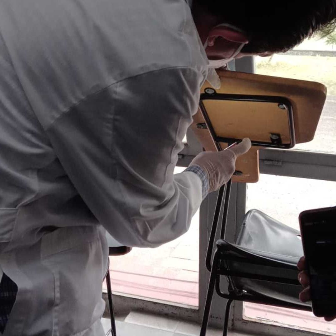 Fumigación en Facultad de Derecho de la UNAM por chinches