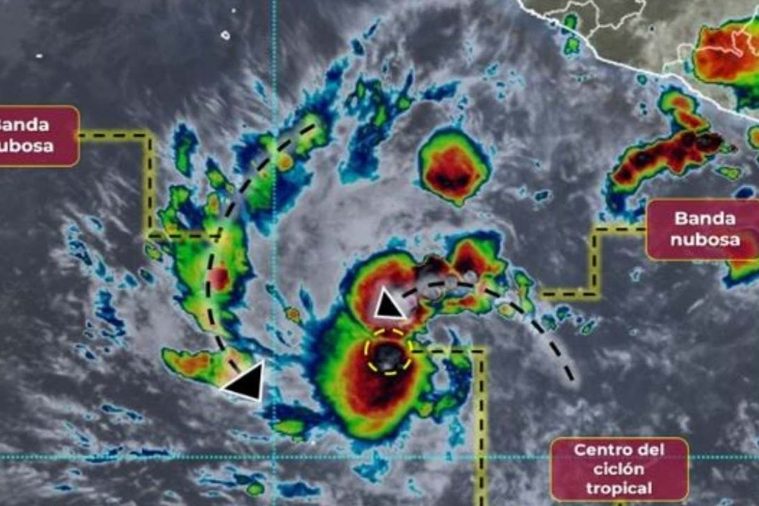 La tormenta tropical Lidia se formó en el Pacífico mexicano, donde causará lluvias en Nayarit, Jalisco, Colima y Michoacán