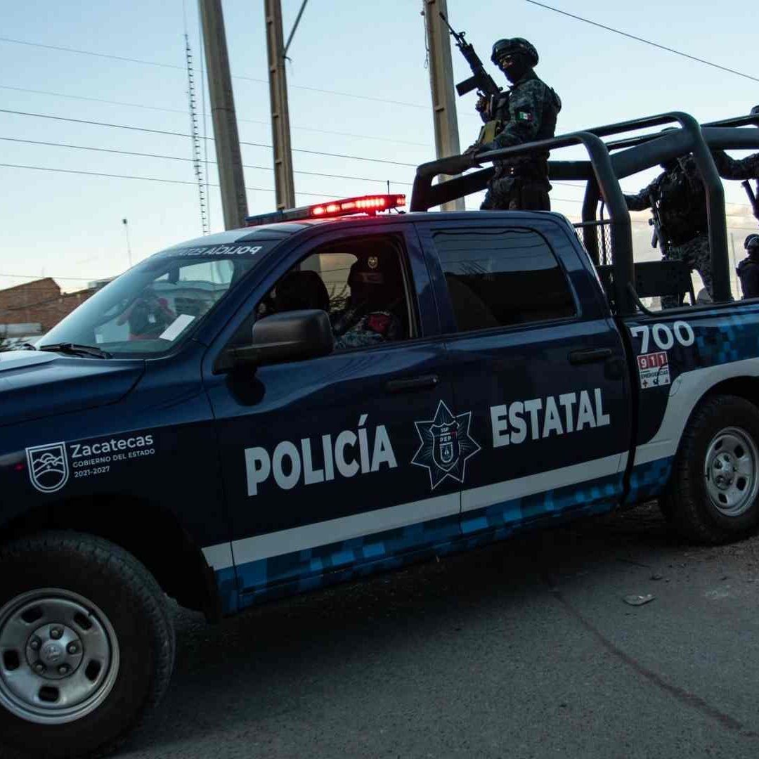 Elementos de la Fuerza de Reacción Inmediata Zacatecas (FRIZ) realizaron el rescate de las víctimas.