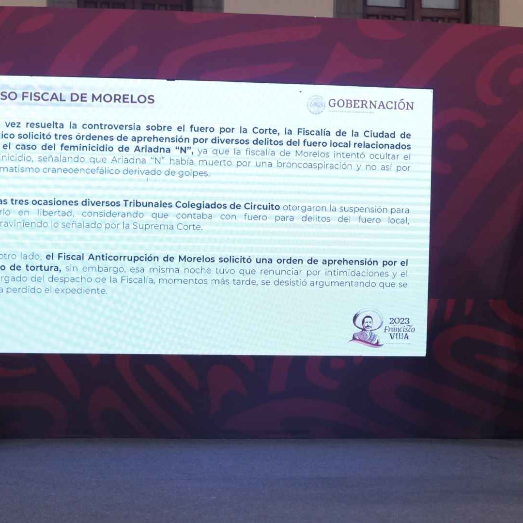 Luisa María Alcalde señala presuntas irregularidades relacionadas con Uriel Carmona.