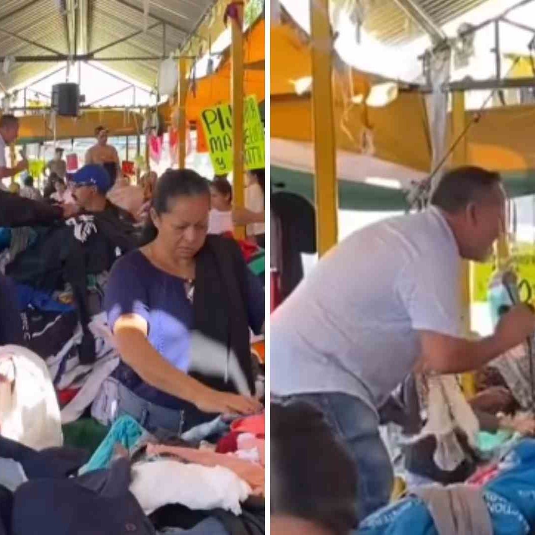 Video: Concierto en tianguis de ropa de paca