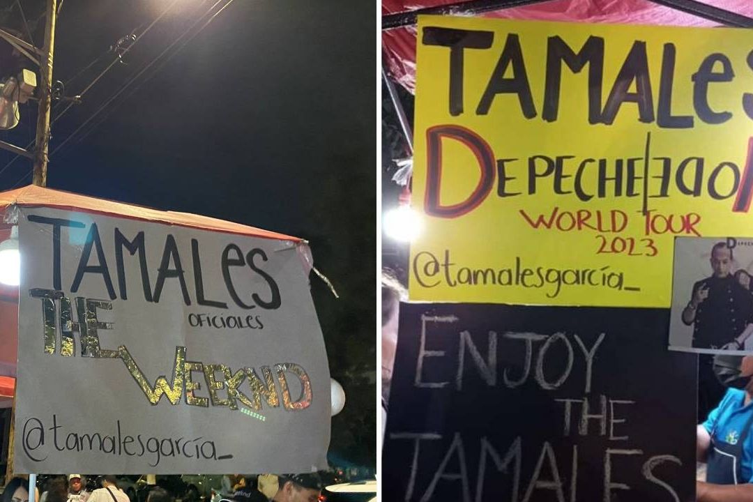 Tamales García despiden a sus famosos carteles