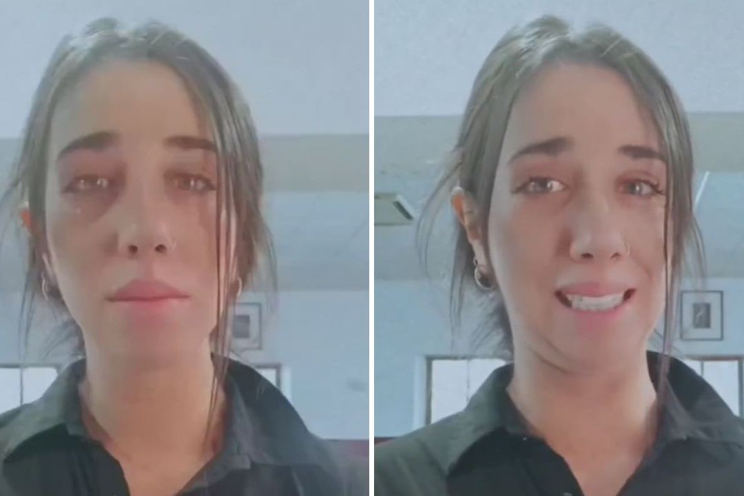 La mesera lloró al contar su enojo por la falta de empatía y respeto de los clientes