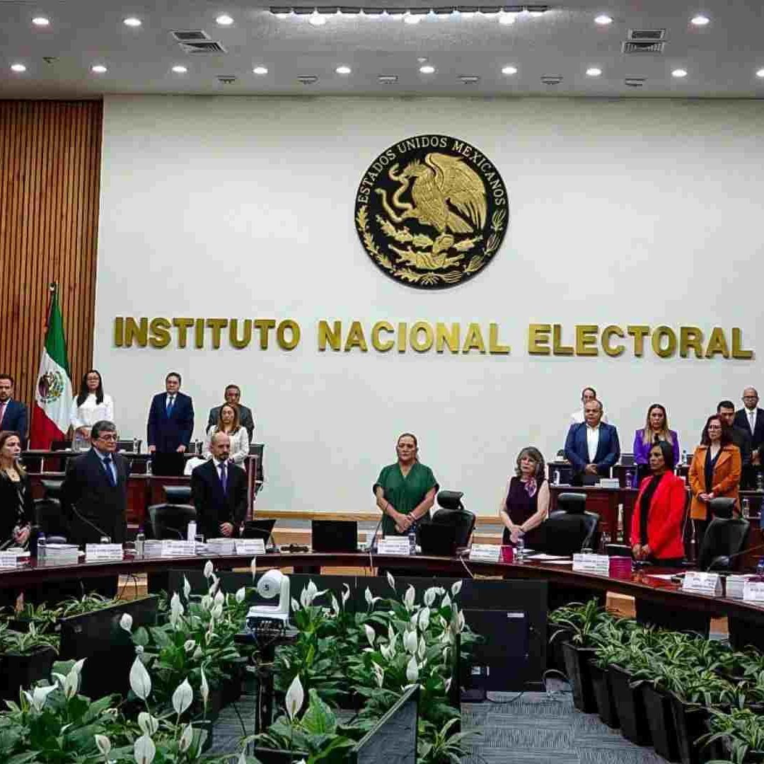 Sesión Ordinaria del Consejo General del Instituto Nacional Electoral en la sede del instituto.