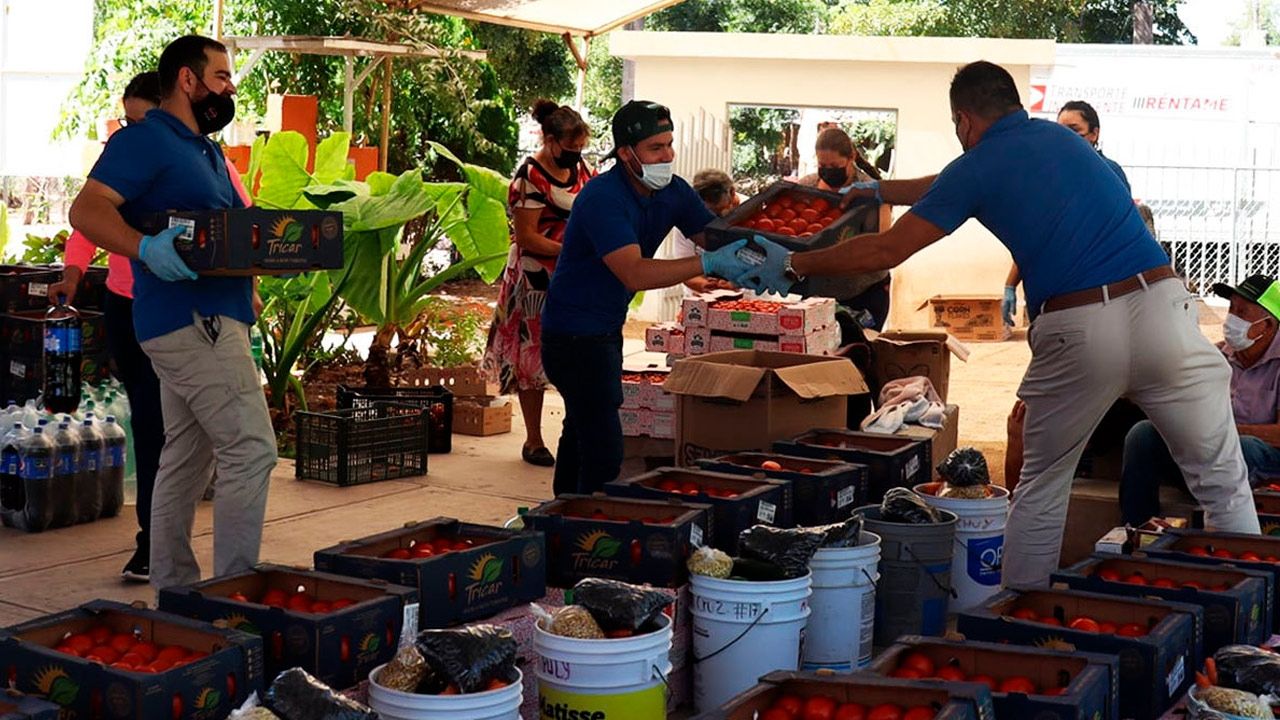 Bancos de alimentos rescatan miles de toneladas de comida aprovechable