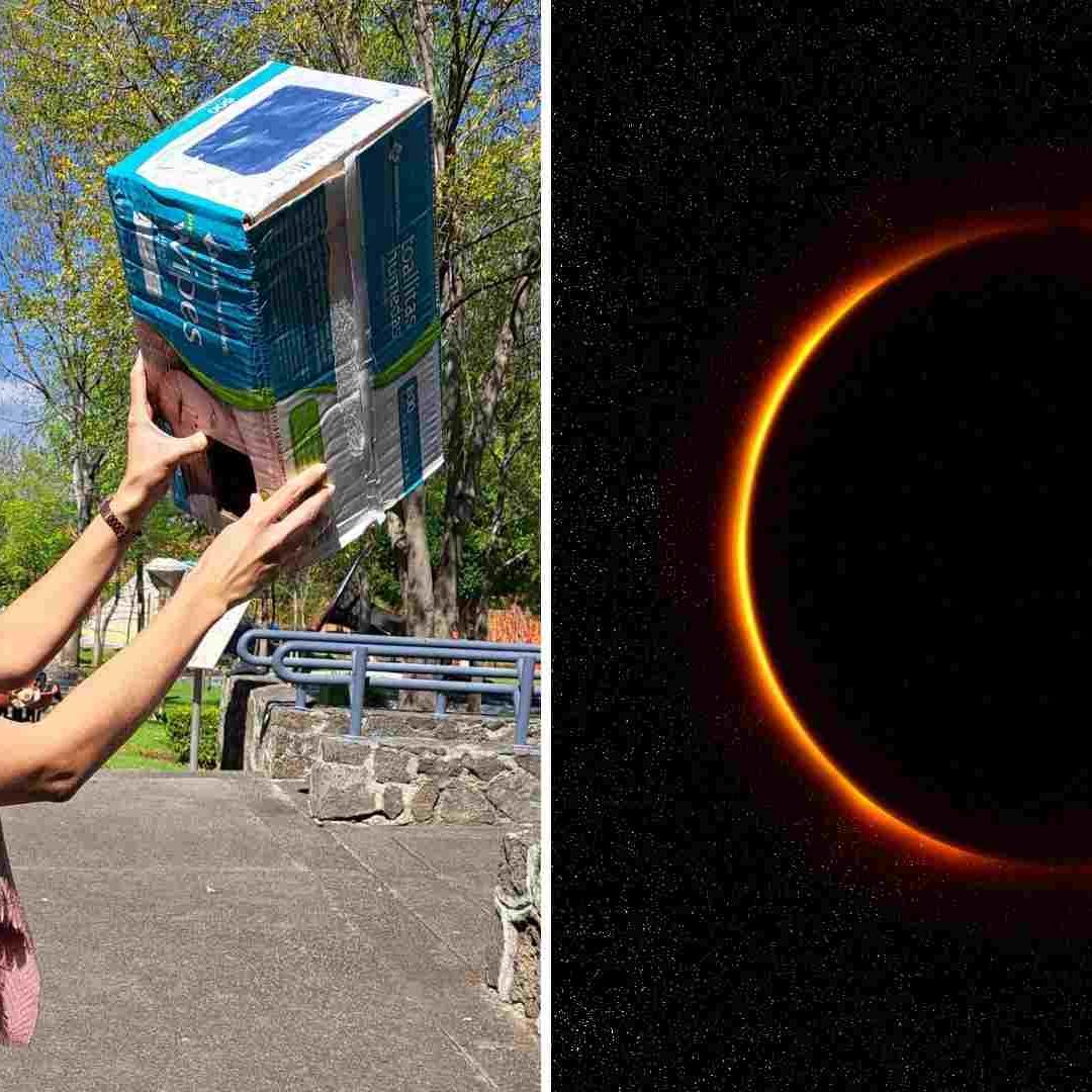 Eclipse Anular de Sol 2023: ¿Cómo Construir un Visor Casero Para Verlo?