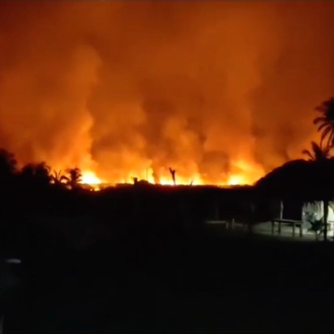 Unas 10 hectáreas de manglar se incendiaron la tarde de este viernes 6 de octubre
