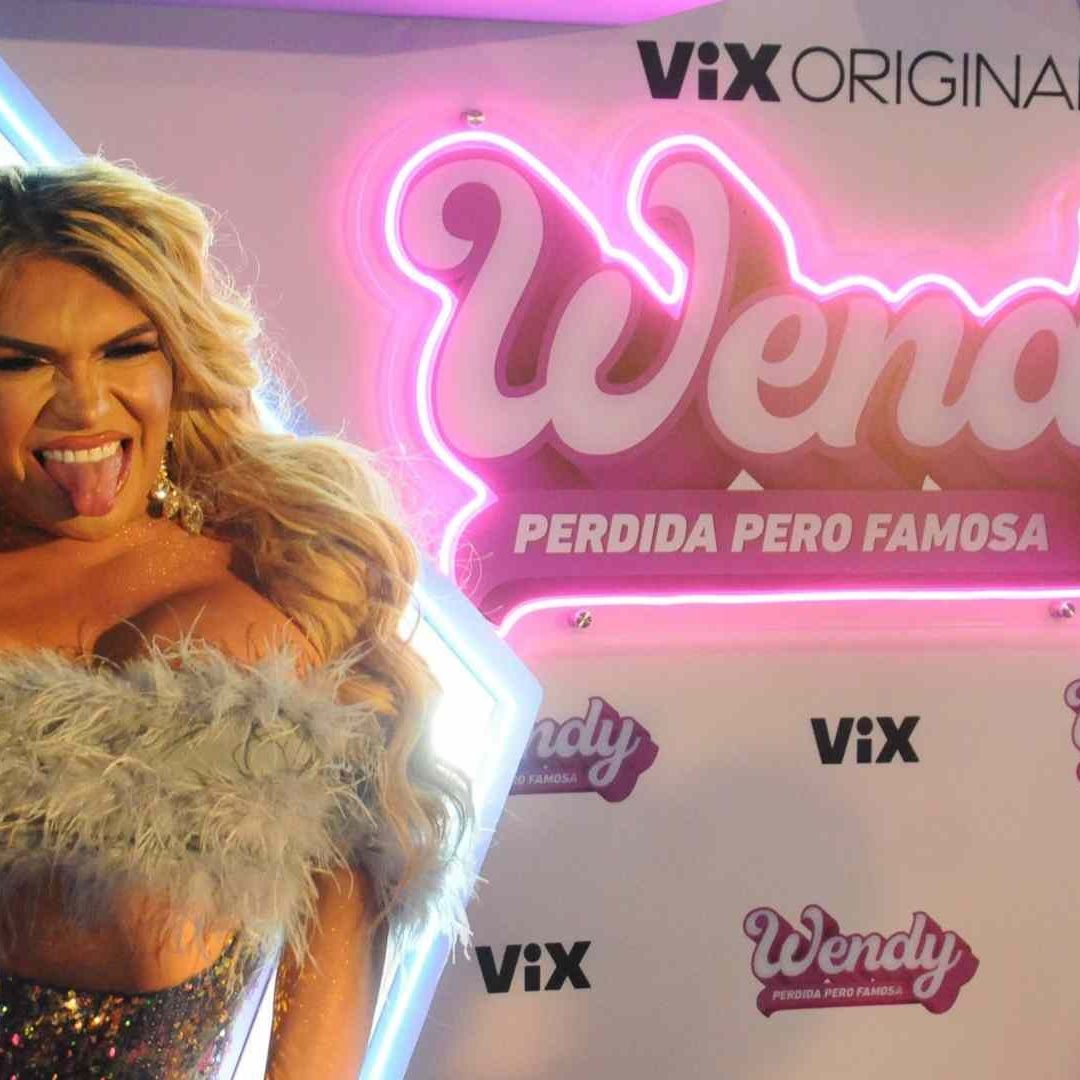 Wendy Guevara en la presentación de su serie el 8 de octubre de 2023