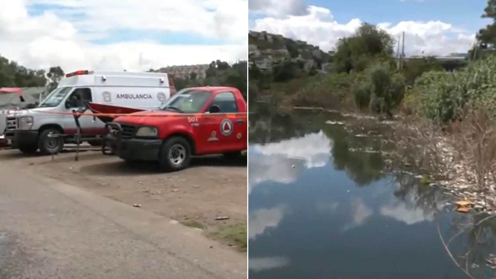 Joven muere ahogado en presa El Tejocote