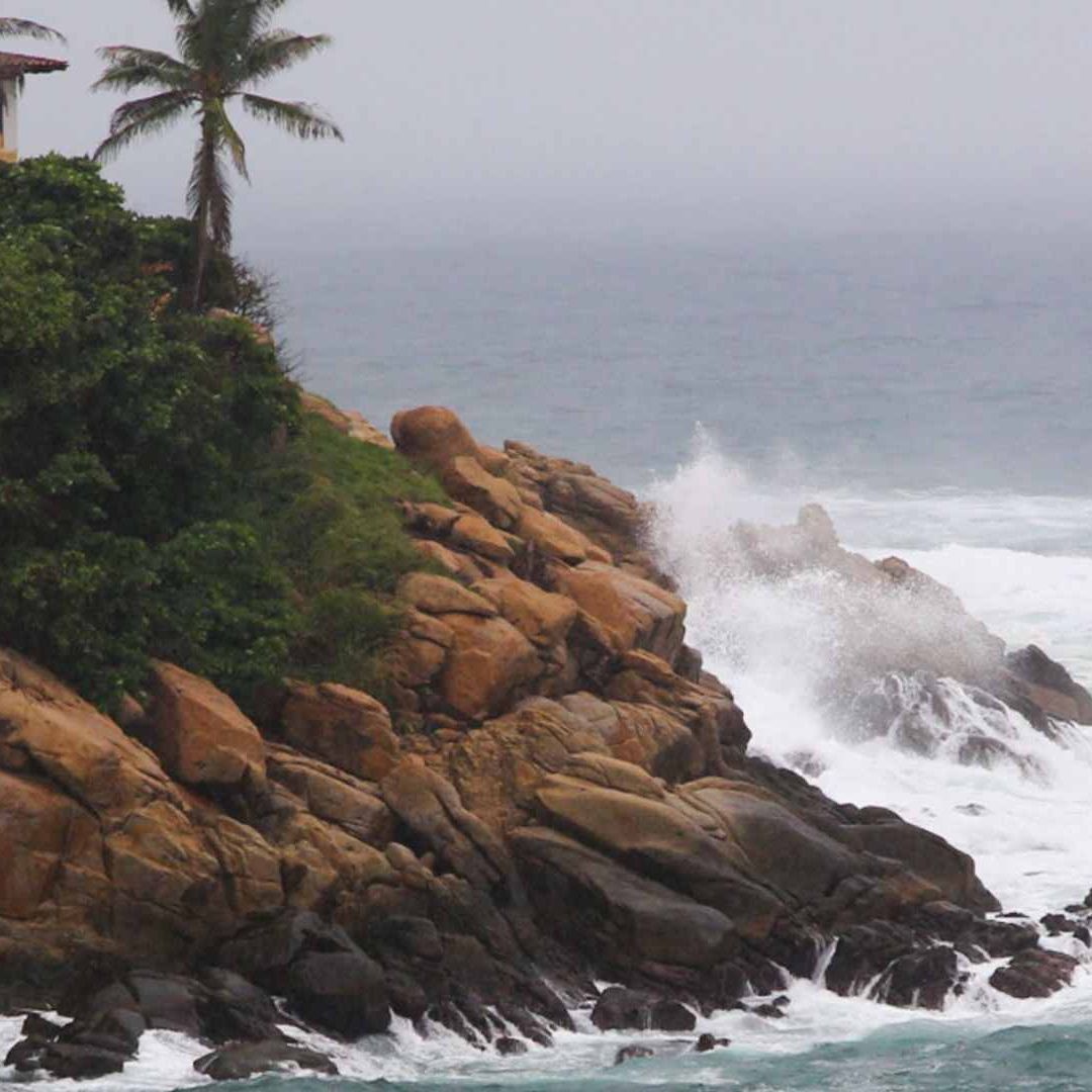 Afectacione por Max en Acapulco, Guerrero