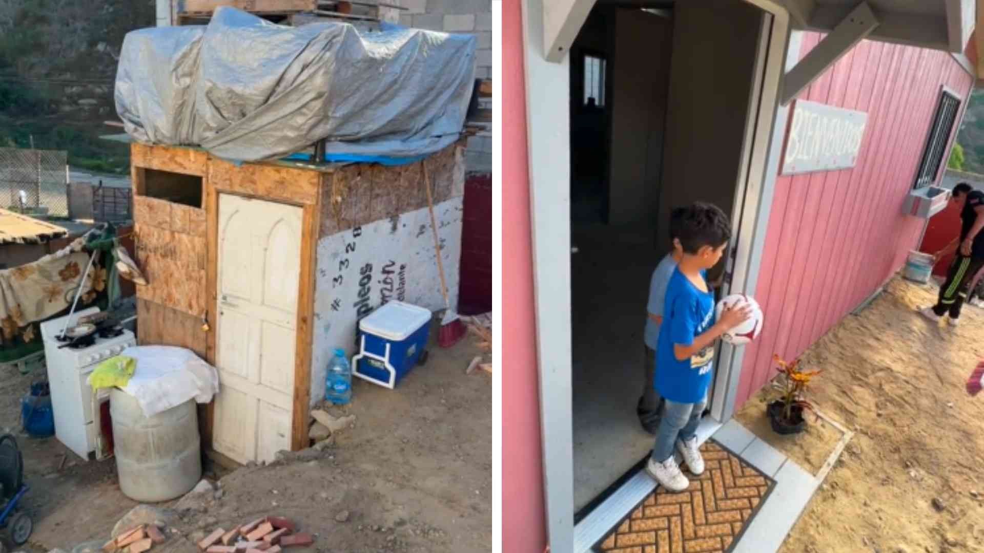 Voluntarios Construyen en Tan Solo Dos Días un Nuevo Hogar para una Familia en Tijuana