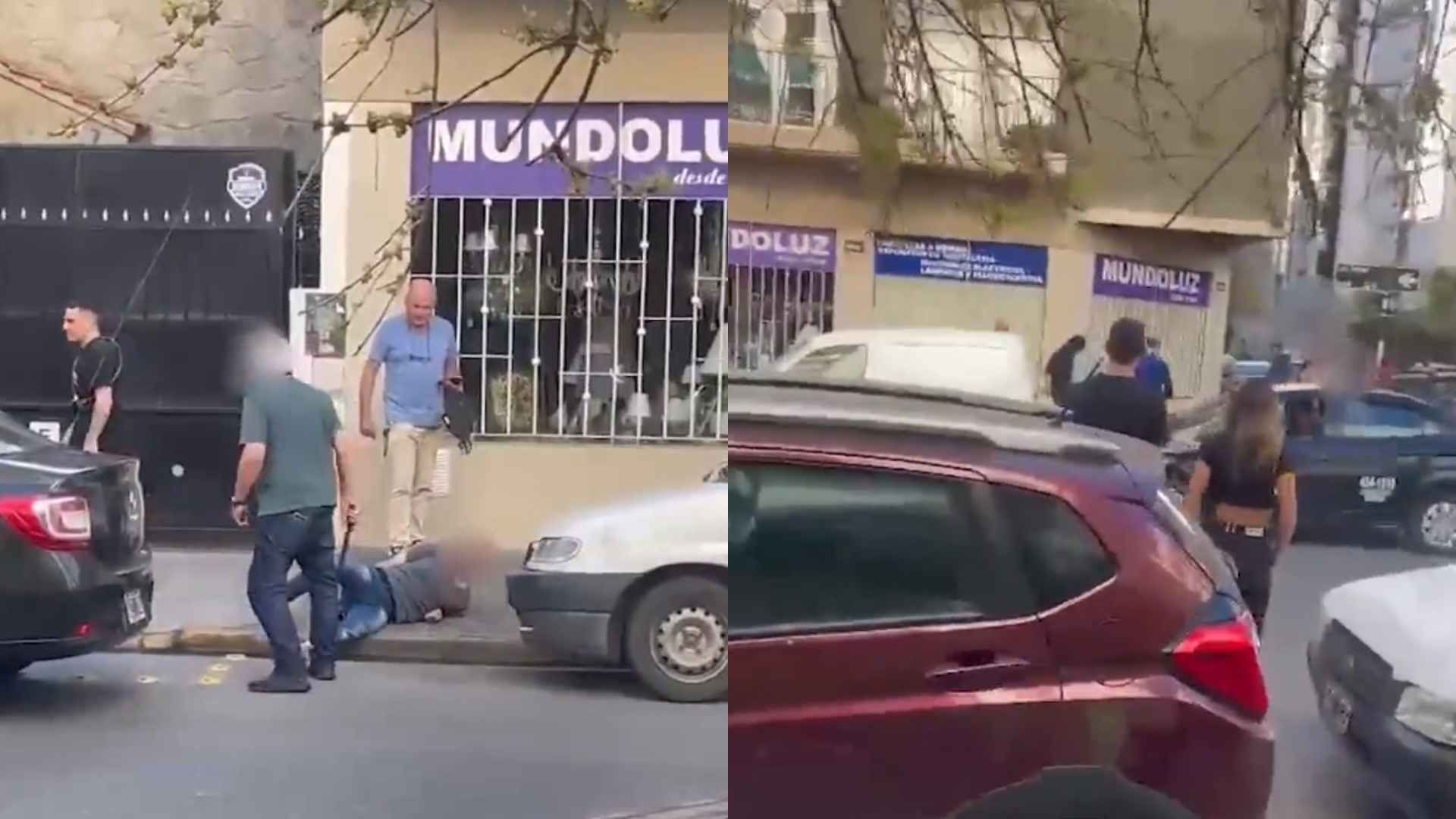 Intento de robo a un taxista causó revuelo en Argentina