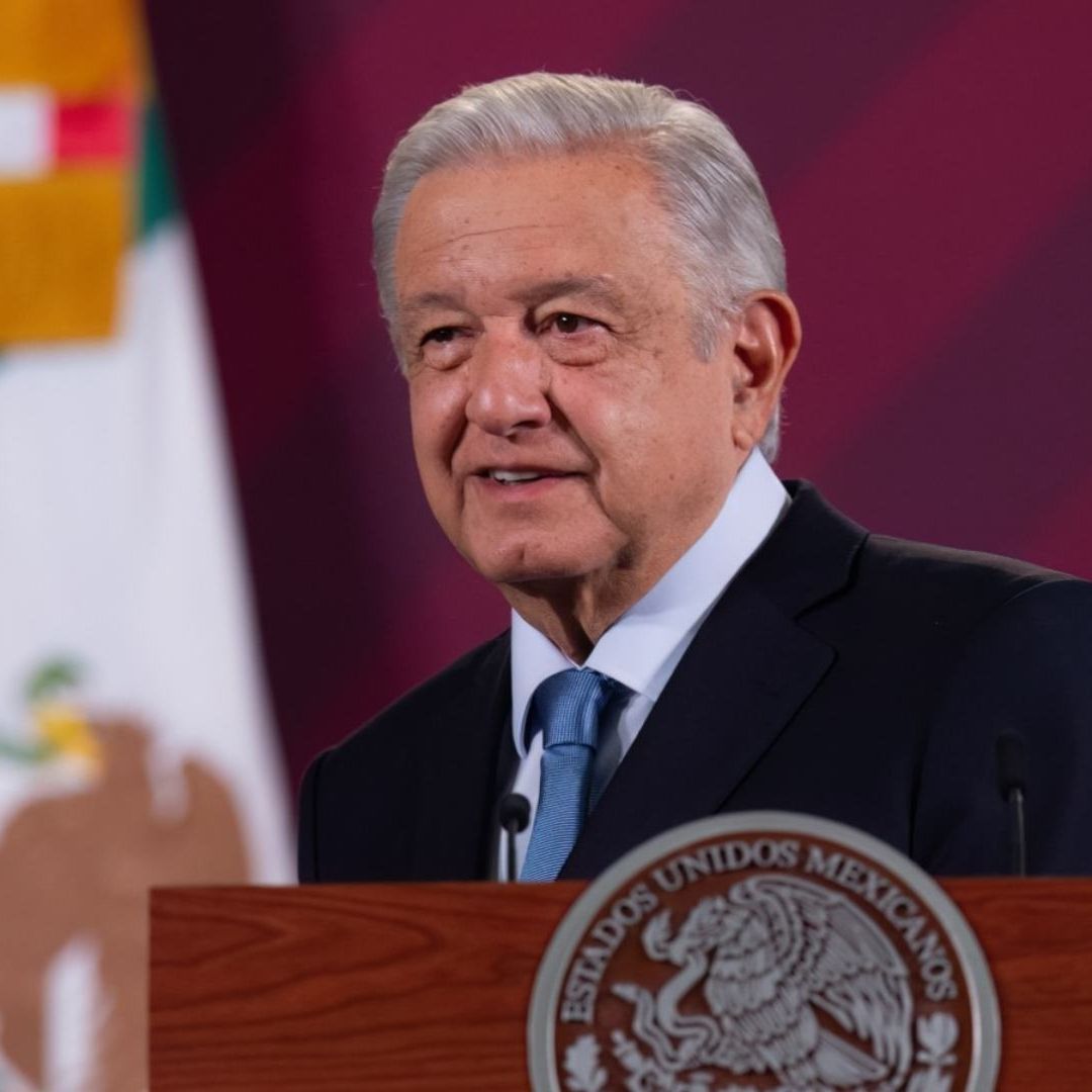 Andrés Manuel López Obrador en conferencia matutina del 11 de octubre de 2023.