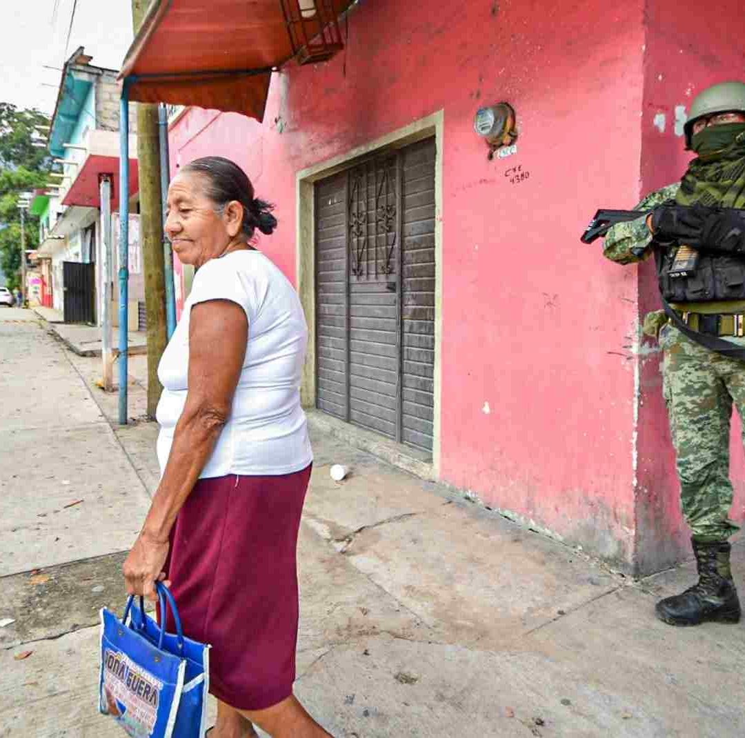 Unos 500 efectivos del ejército mexicano arribaron a la zona con la frontera de Guatemala