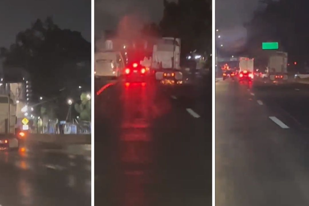 Tráiler a Toda Velocidad Impacta Autos en Zapopan, Jalisco | Video