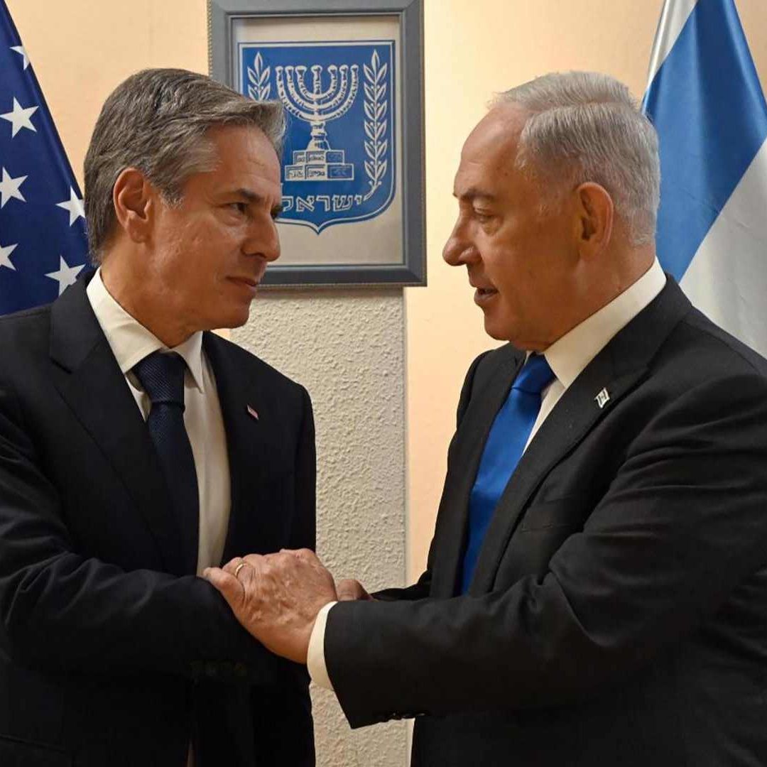 Benjamin Netanyahu se reunió con Antony Blinken