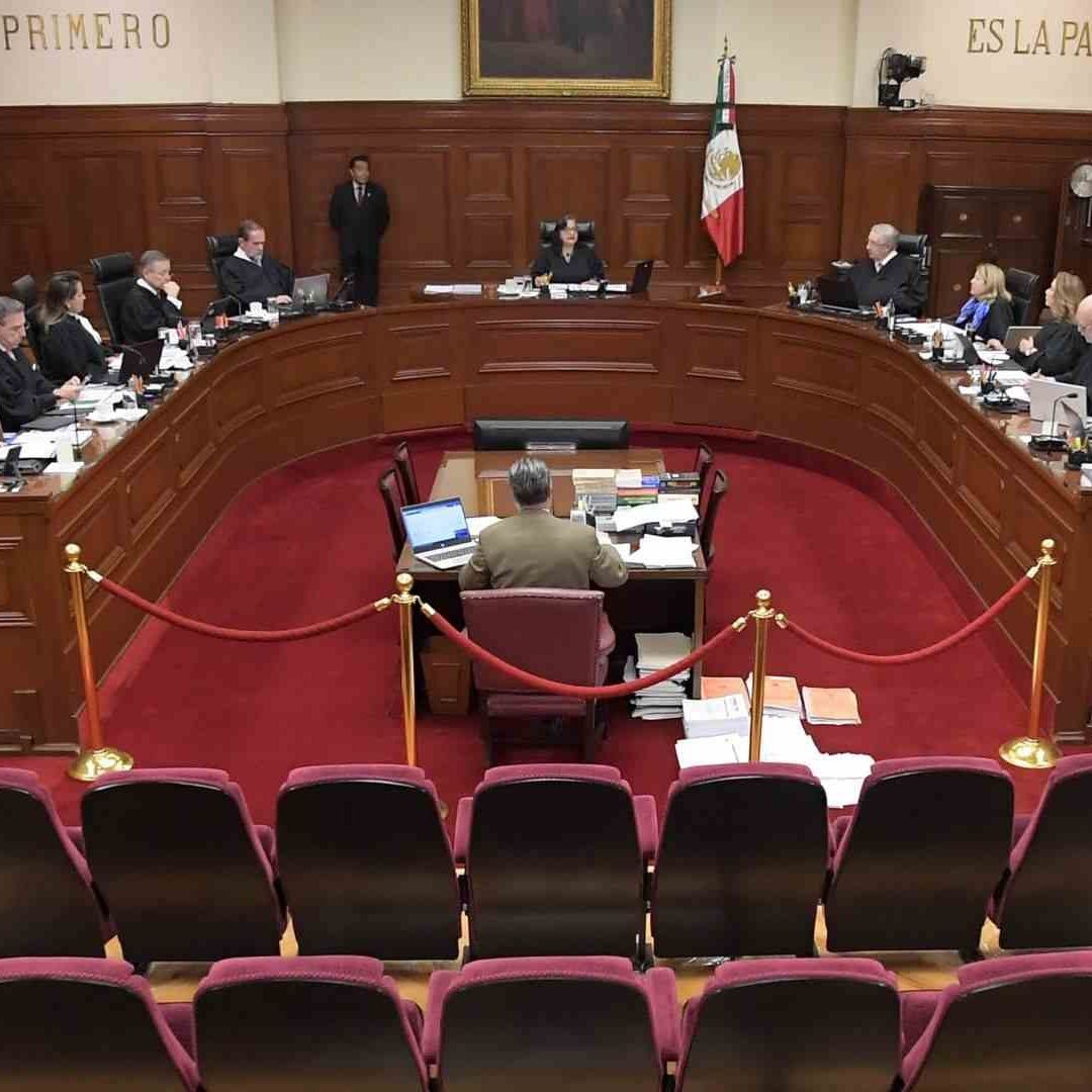 Sesión en la SCJN el 3 de octubre de 2023.