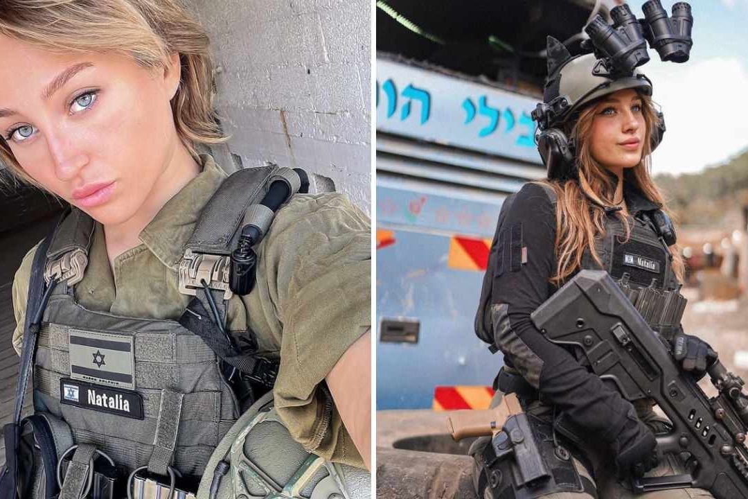 La modelo OnlyFans, Natalia Fadeev, se une a Ejército de Israel en guerra contra Hamás