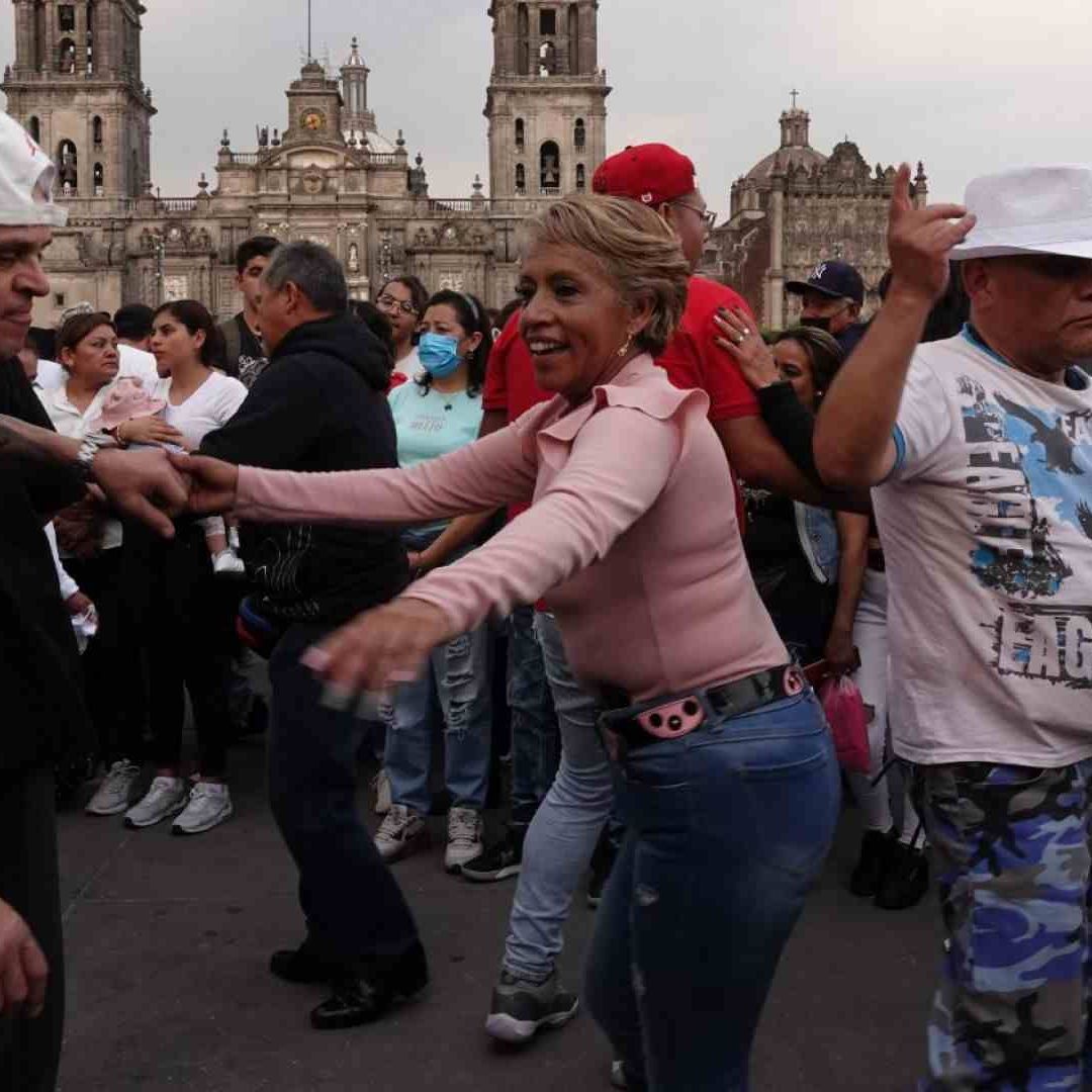 Baile sonidero Zócalo 2023
