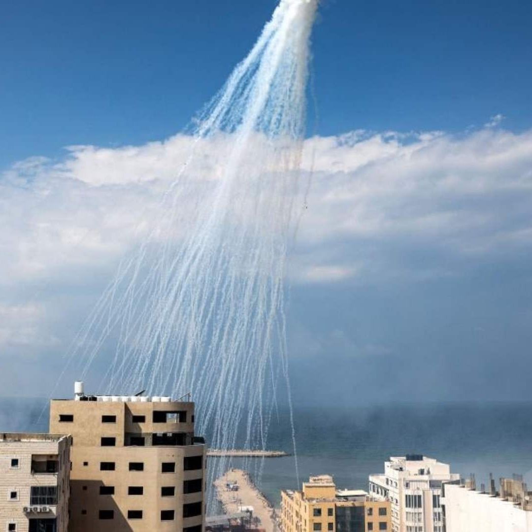Ejército israelí usó fósforo blanco