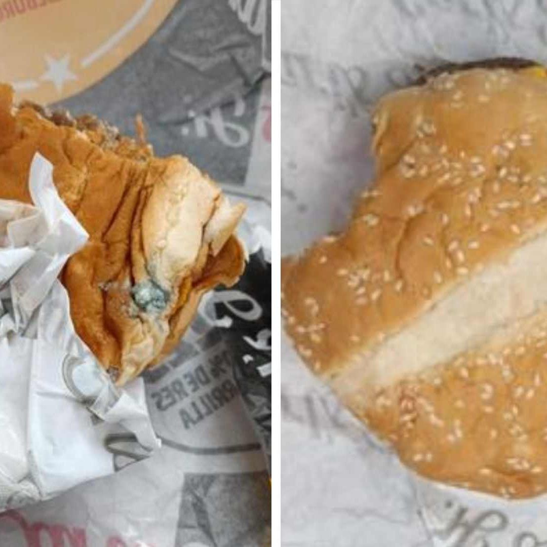 oven Denuncia Franquisa de Comida Rapida en Tijuana por Servir Hamburguesas con Moho