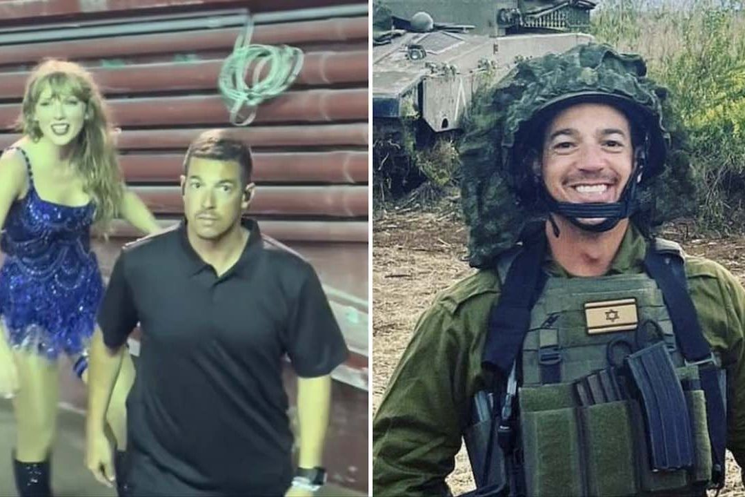 El guardaespaldas de Taylor viaja a Israel para pelear contra Hamás