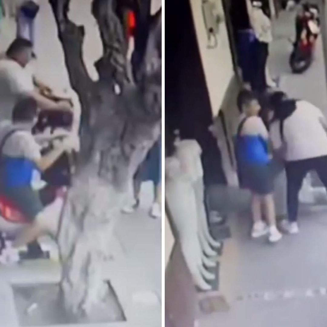 Video: Hombre Sube a Juego Mecánico para Niños y Sufre Aparatoso Accidente
