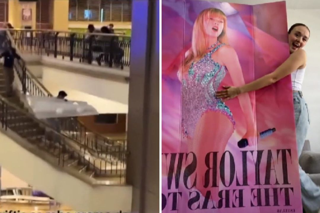 Roban carteles de The Eras Tour de cines de México