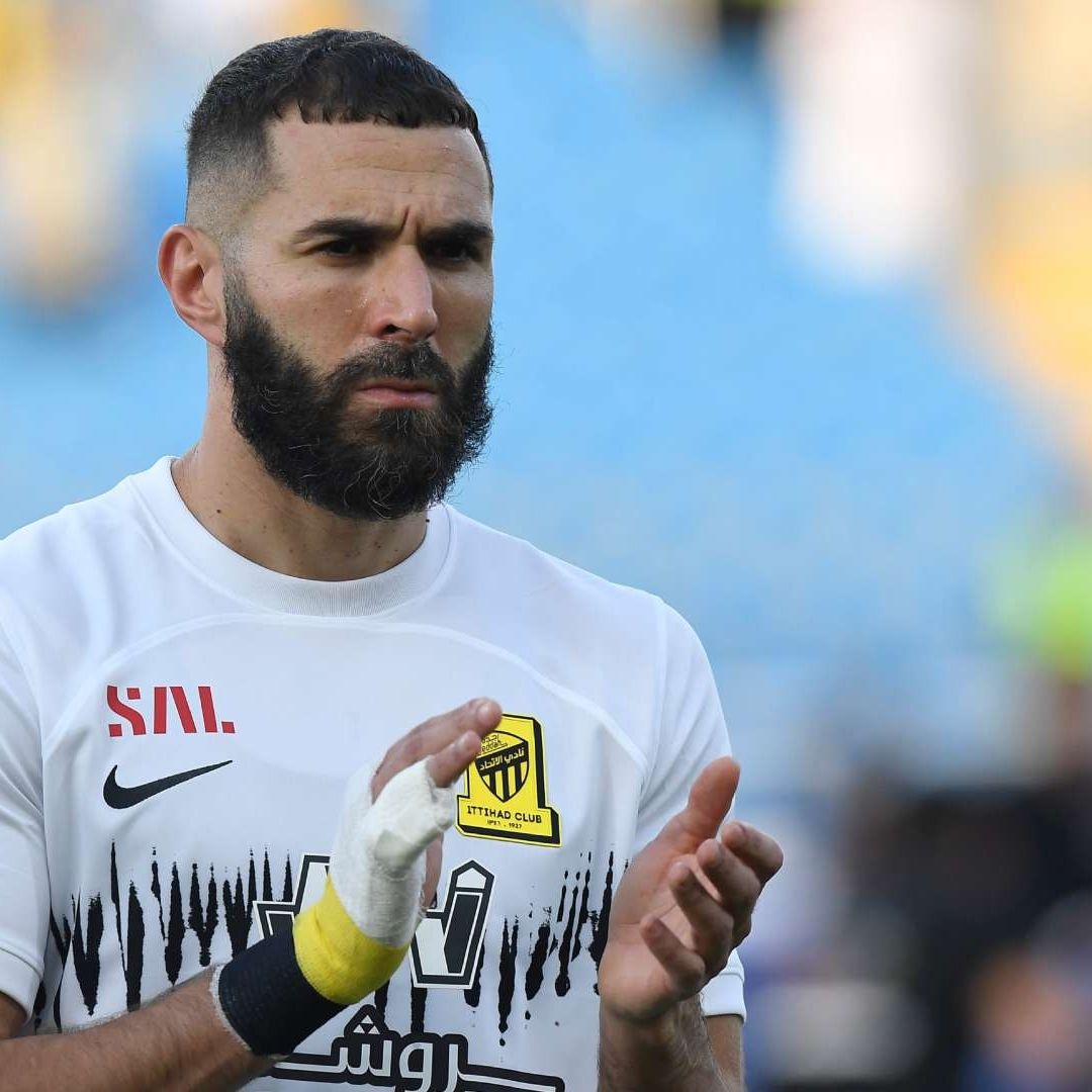 Karim Benzema generó polémica por mostrar su apoyo a los habitantes de Gaza. Foto: AP
