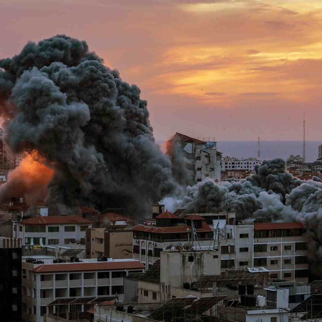 Ataque israelí en la ciudad de Gaza
