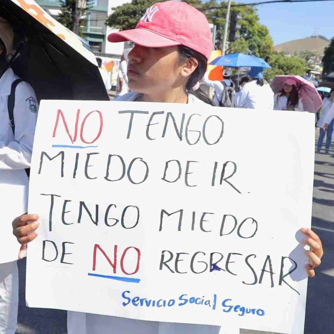 Médicos pasantes se quejan por la inseguridad que viven
