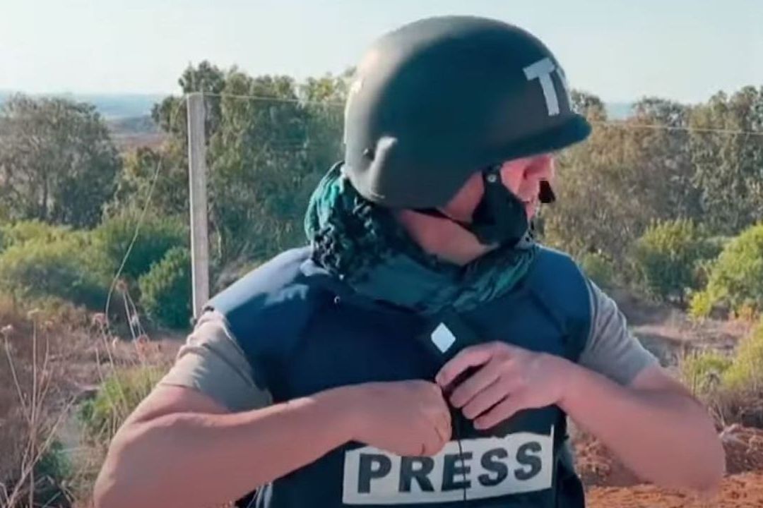 El grupo terrorista Hamás lanzó hoy, 19 de octubre de 2023, varios cohetes contra la ciudad israelí Sderot