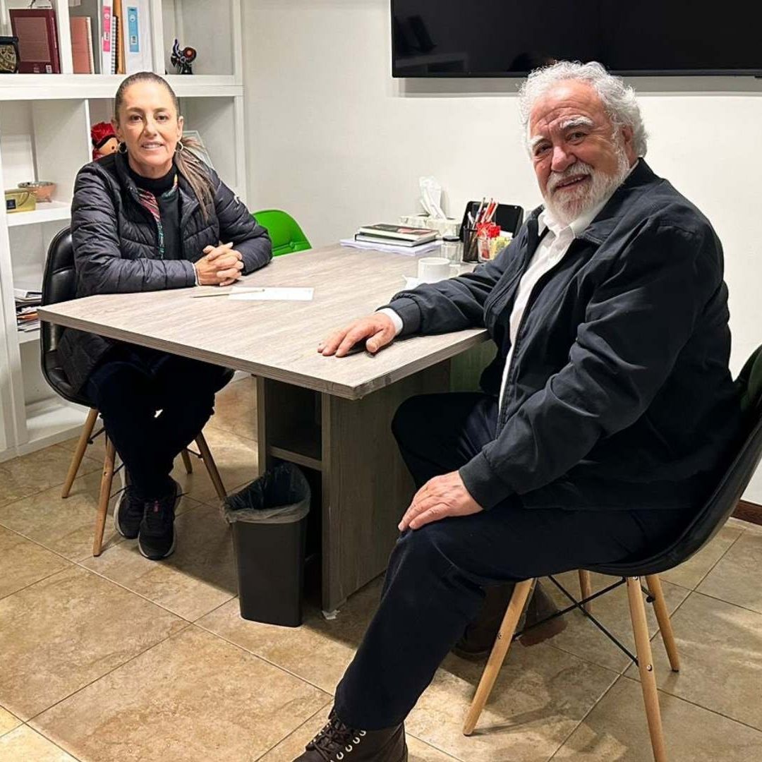 Claudia Sheinbaum se reunió con Alejandro Encinas