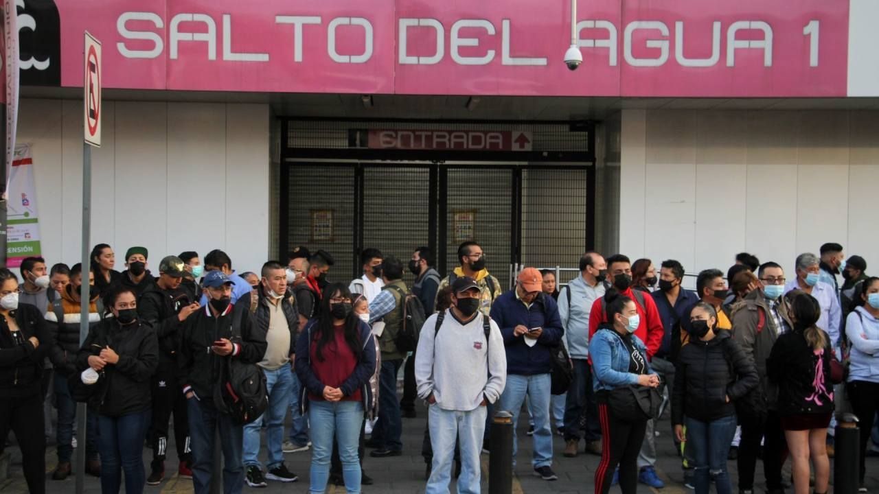 Estación Salto del Agua de la Línea 1 del metro podría no abrir en octubre 2023