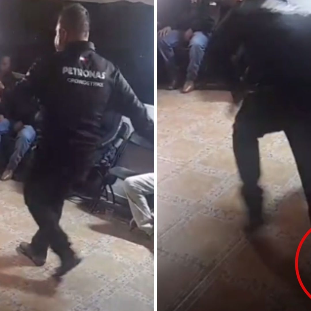 Hombre Se Rompe el Tobillo Mientras Bailaba Cumbia