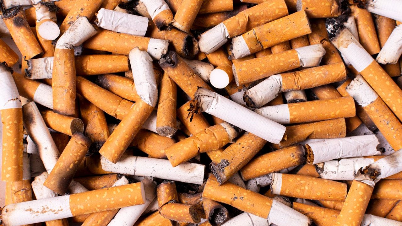 Colillas de cigarro